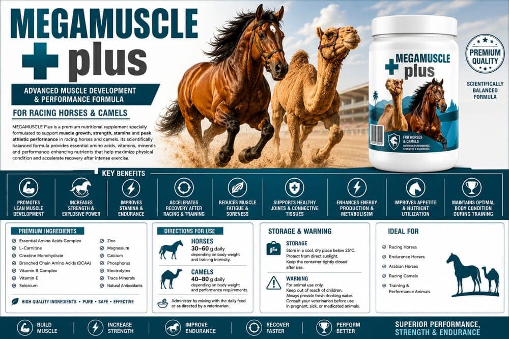 MEGAMUSCLE+ plus English